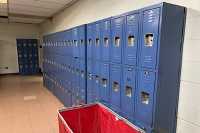 Used Triple Door Lockers